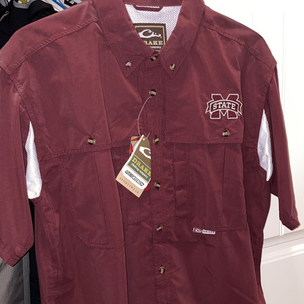 Mens Drake Mississippi State shirt